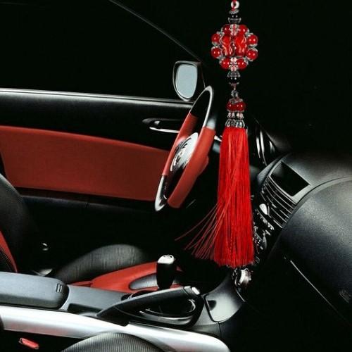 Natural Agate Pixiu Lucky Car Pendant