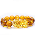 Natural Citrine Pixiu Wealth Bracelet