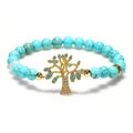 Natural Turquoise Life Of Tree Healing Bracelet