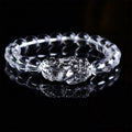 Natural White Crystal Pixiu Positivity Bracelet