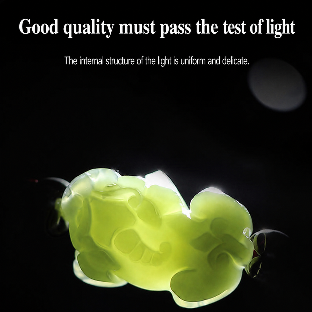 Hetian Jade Pixiu Obsidian Bracelet ¨C Wealth Protection