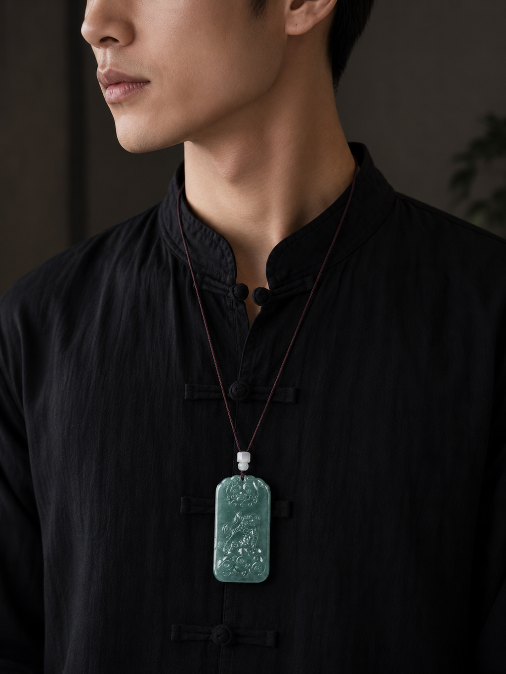 The Guardian of Fortune: Natural Jade Pixiu Prosperity Pendant-Wealth. Protection & Good Fortune
