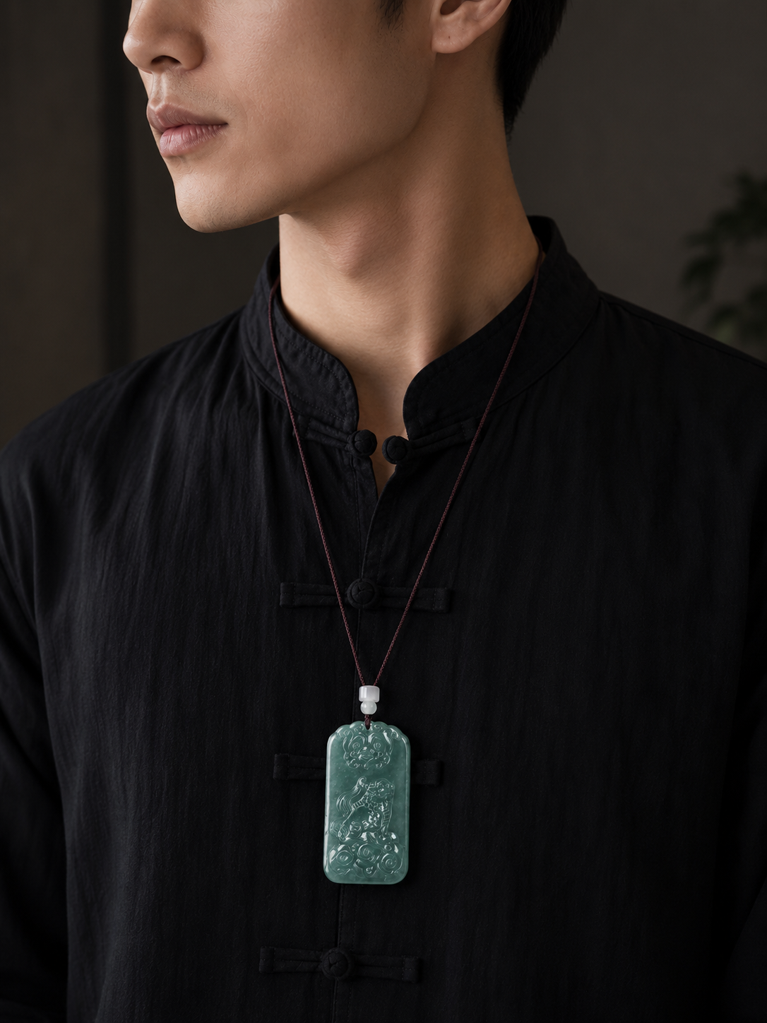 The Guardian of Fortune: Natural Jade Pixiu Prosperity Pendant-Wealth. Protection & Good Fortune