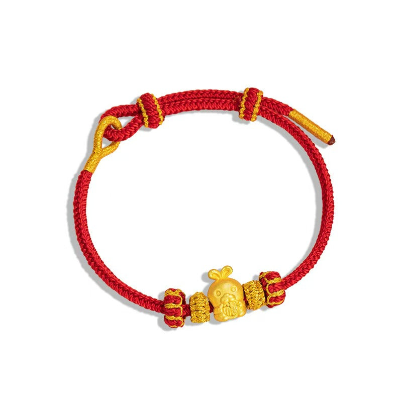 12 Zodiac Fortune Gold Bracelet ¨C Wealth on Arrival Lucky Year Series