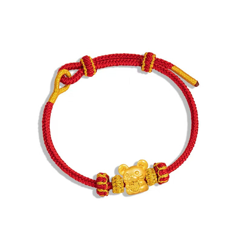 12 Zodiac Fortune Gold Bracelet ¨C Wealth on Arrival Lucky Year Series