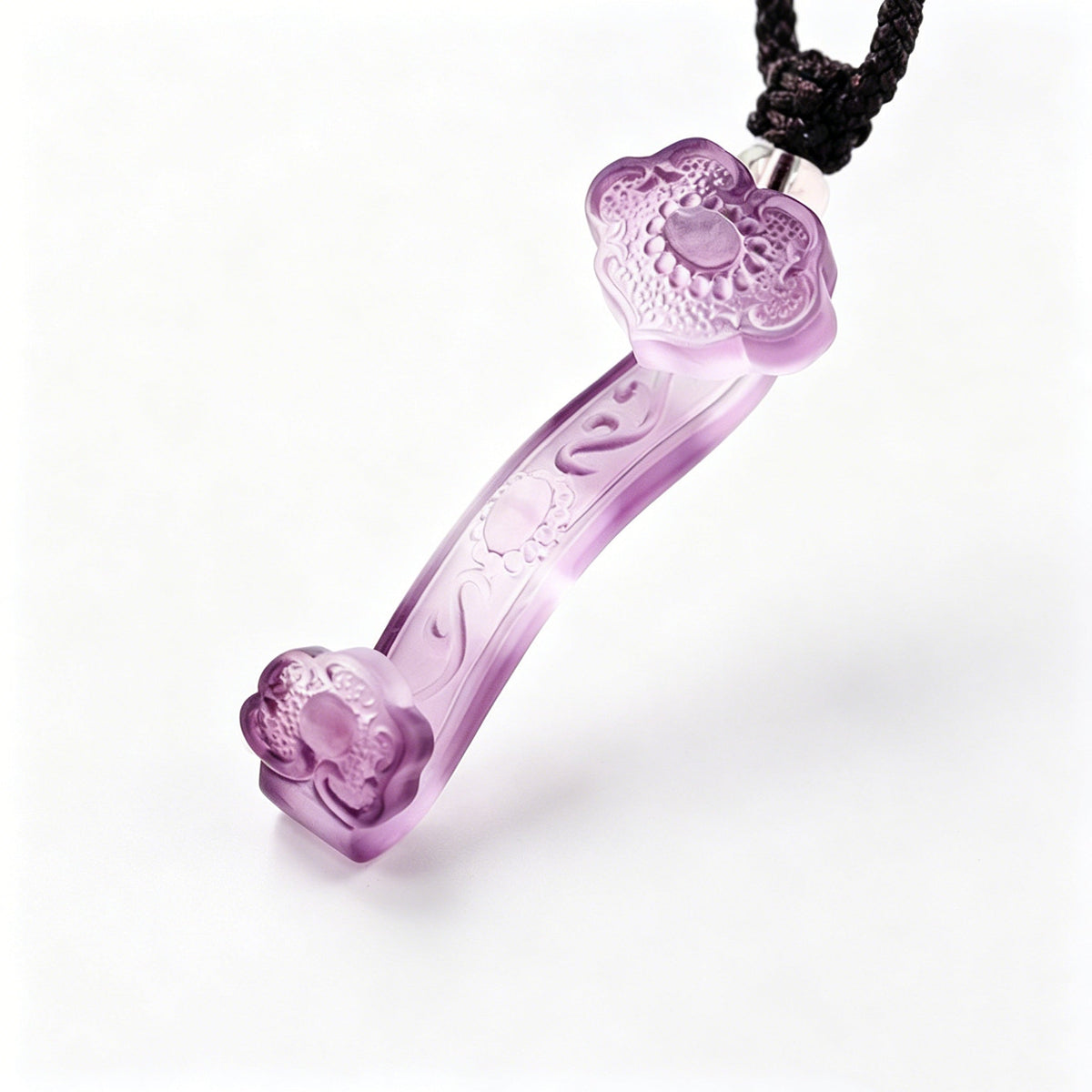 The Flow of Intentions: Handcrafted Liuli Ruyi Amulet