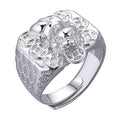 Silver Pixiu Wealth Ring(Adjustable)