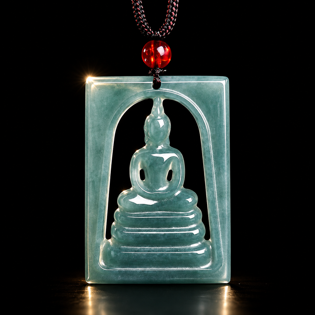 Phra Somdej Thai Jade Amulet-The Formless Sanctuary
