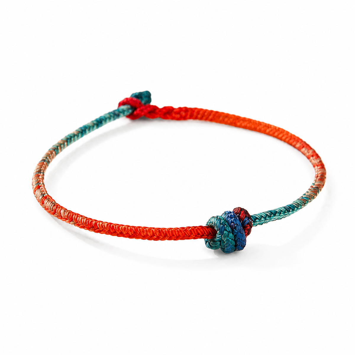 Tai Sui Protection Red String Bracelet for Auspicious Energy-Traditional Hand-Woven