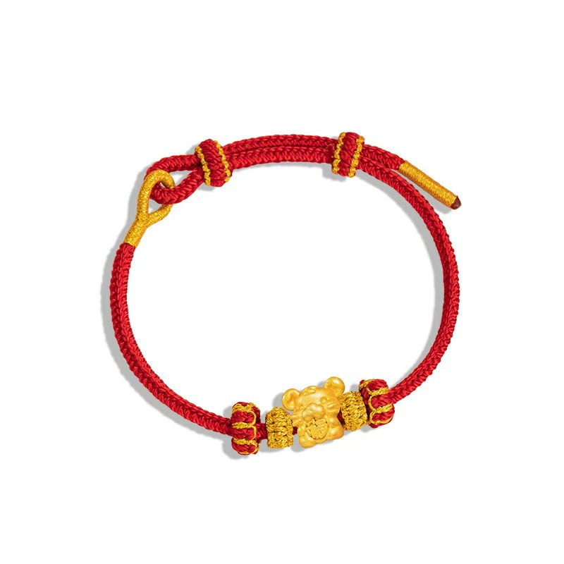 12 Zodiac Fortune Gold Bracelet ¨C Wealth on Arrival Lucky Year Series