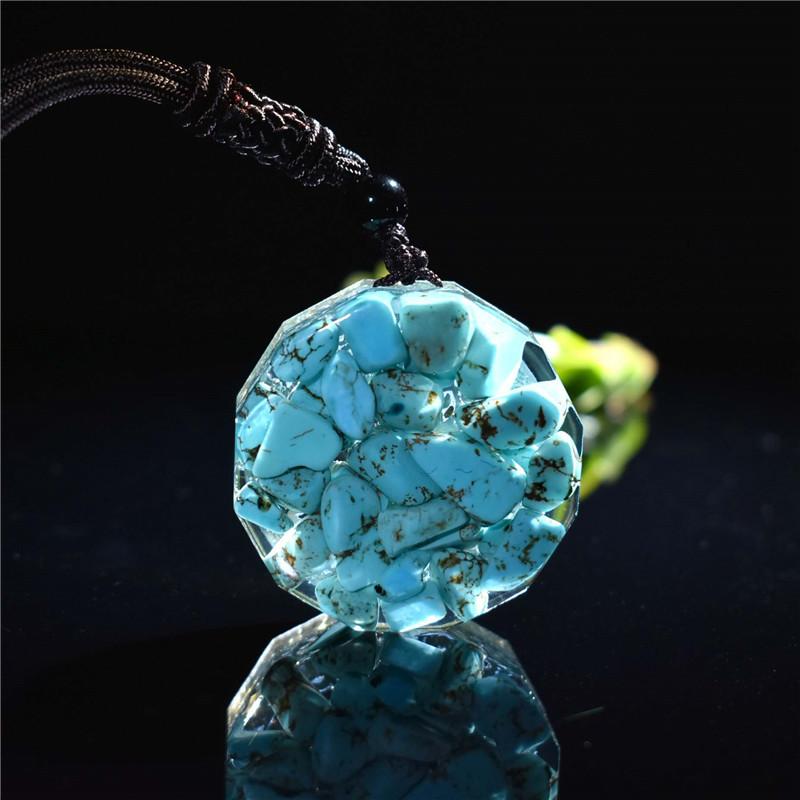 Tree Of Life Orgonite Chakra Energy Pendant Necklace