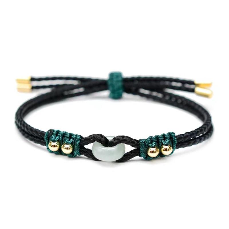 White Jade String Bracelet