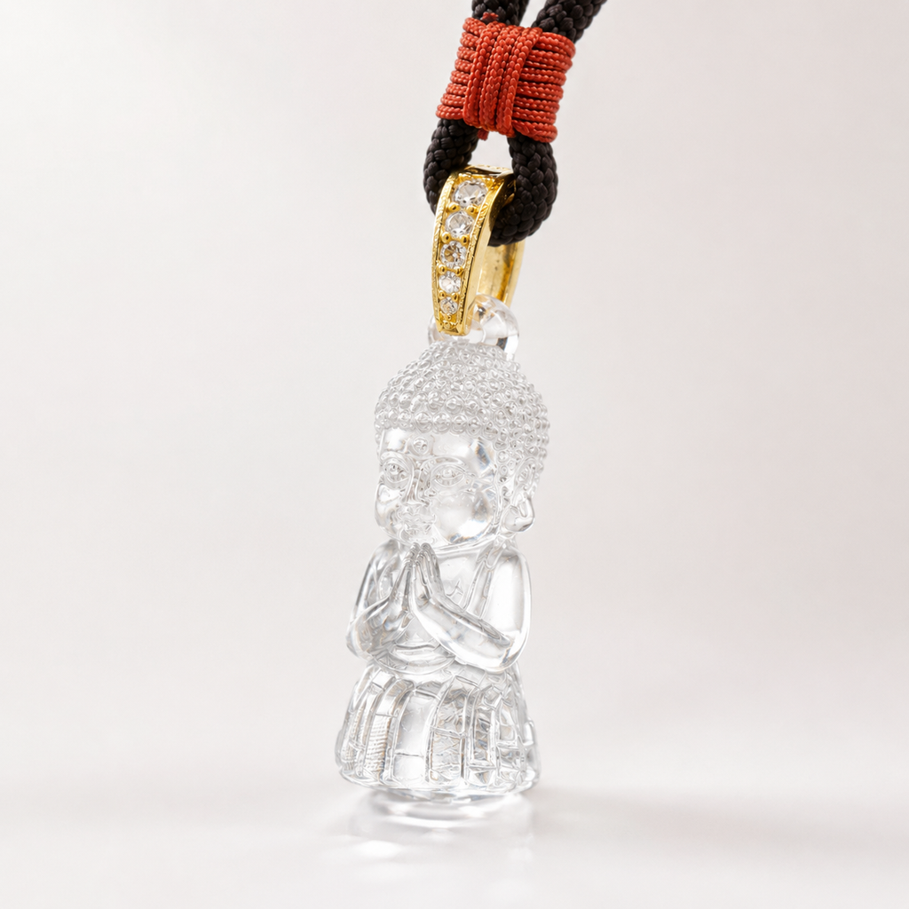 Little Buddha Child Liuli Pendant¨CThe Joyful Awakening