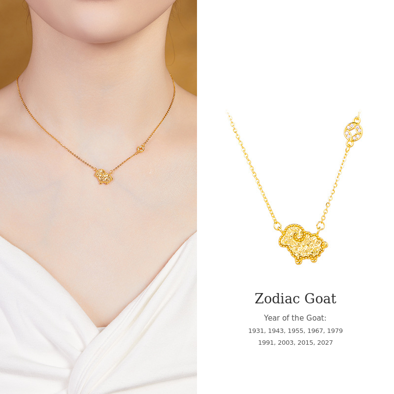 Guided by Your Sign-18K Gold Plated 925 Silver Zodiac Necklace