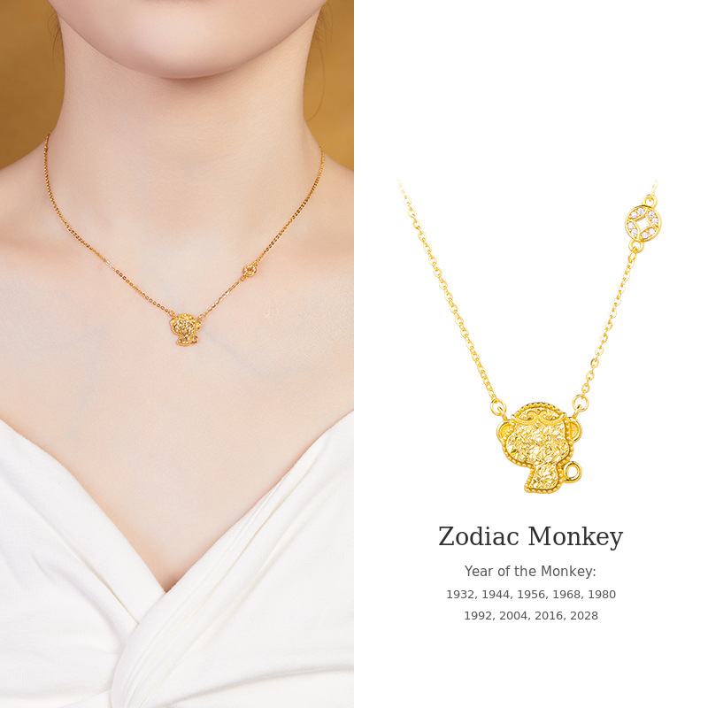 Guided by Your Sign-18K Gold Plated 925 Silver Zodiac Necklace