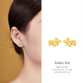 18K Gold-Plated 925 Silver Zodiac Stud Earrings-Your Sign. Your Story